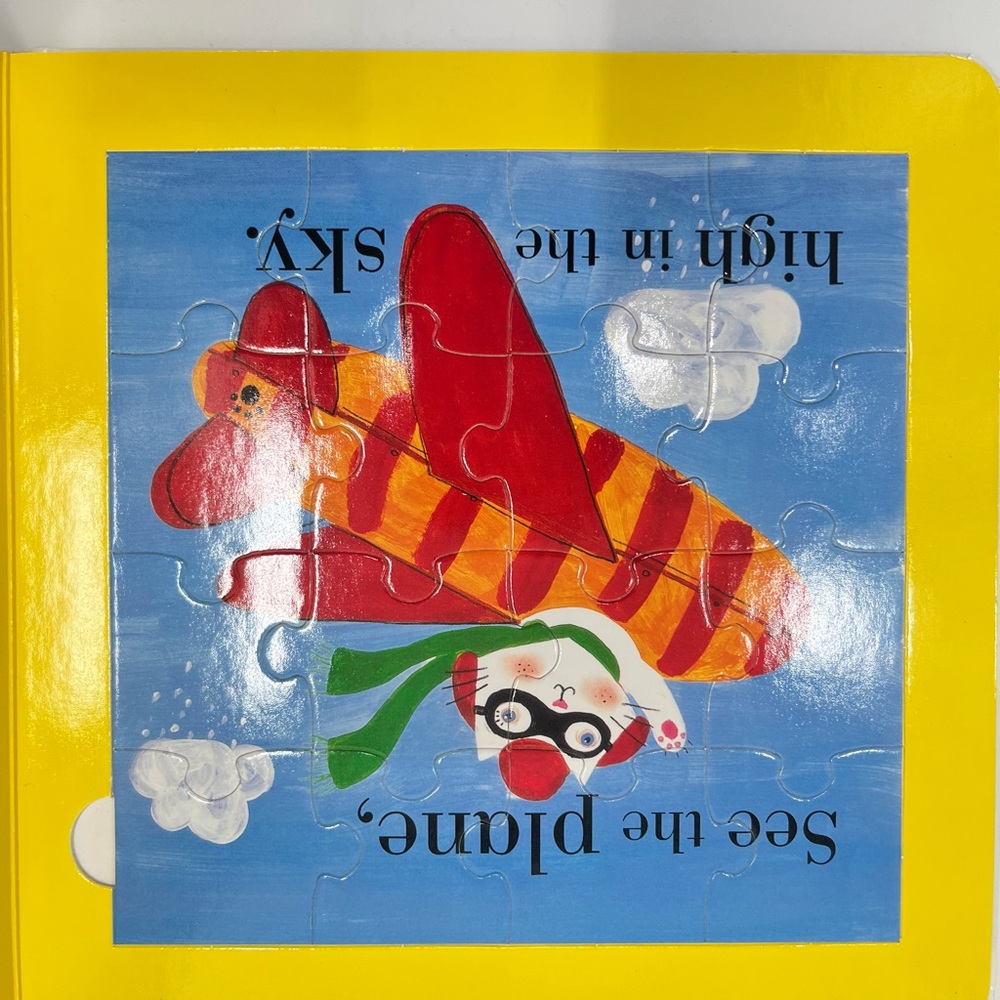 Lot of 2 Childrens Jigsaw and Rhyme Board Books Splish Slash Here We Go - Picture 6 of 12